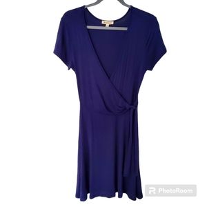 129. Rolla Coster Blue Knee Length Dress With Tie